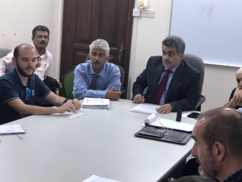  باصهيب يناقش مع المنظمات الدولية إرسال المساعدات لسقطرى واحتياجات المهرة