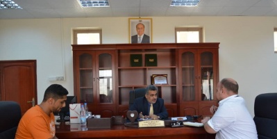  الدكتور باصهيب يلتقي مسؤولين بوزارة الأشغال وممثلي منظمات دولية 