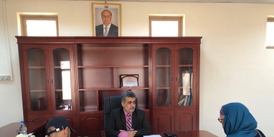 باصهيب يناقش مع رئيس منظمة هولندية تنفيذ مشروع صحي في تعز بنحو 10 ملايين يورو 