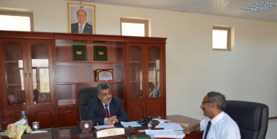  لقاءان في عدن يناقشان مشاريع النازحين وجامعة عدن   