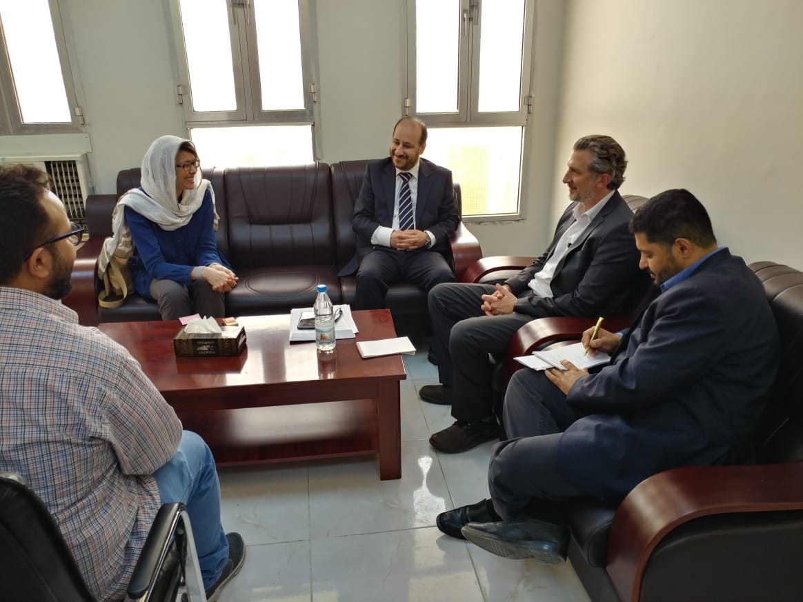  وزير التخطيط يلتقي رئيسة بعثة أطباء بلا حدود ومدير مكتب "اوتشا" في عدن 