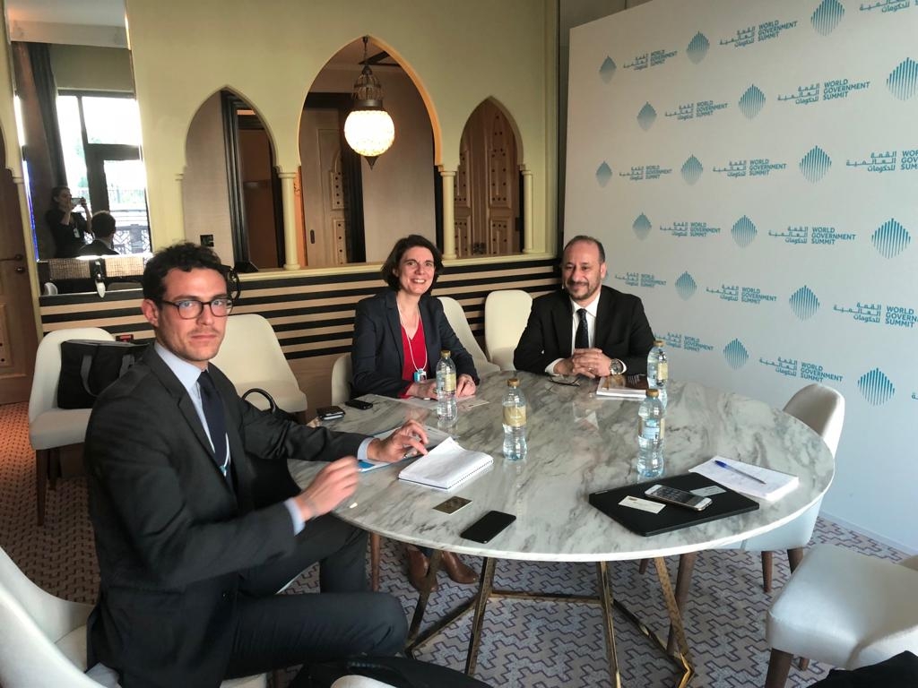 وزير التخطيط والتعاون الدولي يلتقي مدير برنامج الحكم الجيد بمنظمة التعاون والتنمية الاقتصادية  OECD