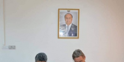 باصهيب يناقش مع ممثلي منظمات دولية تنفيذ مشاريع في المحافظات المحررة