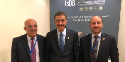 وزير التخطيط يلتقي رئيس البنك الاسلامي 