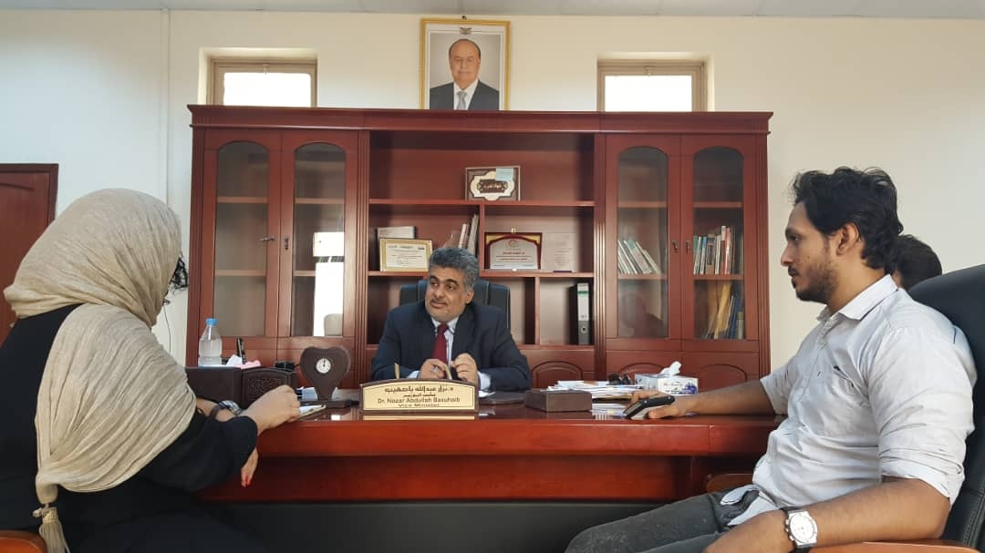 نائب وزير التخطيط يلتقي عدداً من المدراء القُطريين وممثلي المنظمات الدولية