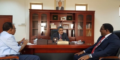  نائب وزير التخطيط يلتقي عدداً من المدراء القُطريين وممثلي المنظمات الدولية بعدن 