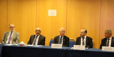 وزير التخطيط والتعاون الدولي الدكتور نجيب العوج  يلتقي نائب الأمين التنفيذي للجنة الاقتصادية الاجتماعية لغربي آسيا ( الاسكوا)