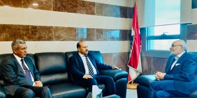  العوج يبحث مع وزير التربية اللبناني تعزيز التعاون في مجال التعليم الفني والتعليم العالي 