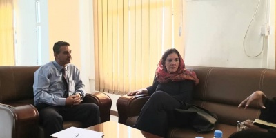 وكيل مساعد وزارة التخطيط يناقش المفوضية السامية لشؤون اللاجئين حول المشاريع التي تنفذها المنظمة
