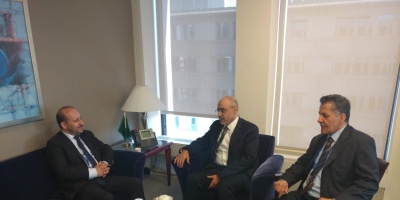 وزير التخطيط والتعاون الدولي يلتقي نائب الرئيس العضو المنتدب للصندوق السعودي 