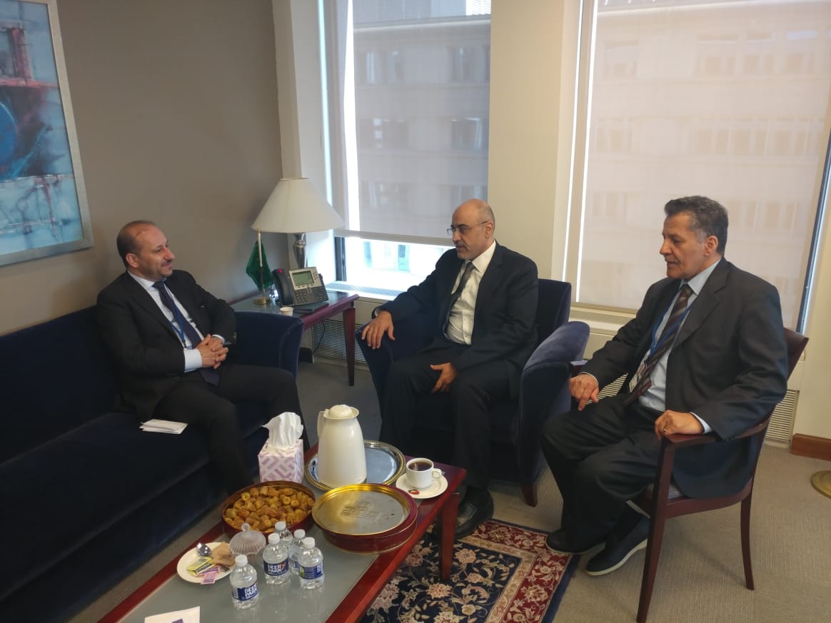 وزير التخطيط والتعاون الدولي يلتقي نائب الرئيس العضو المنتدب للصندوق السعودي 