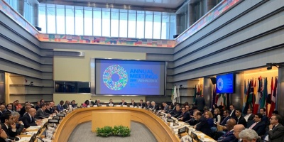 وزير التخطيط والتعاون الدولي يشارك في الاجتماع الخاص بلقاء رئيس مجموعة البنك الدولي والسادة محافظين الدول العربية