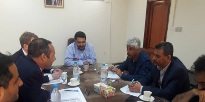 وزارة التخطيط والتعاون الدولي تناقش رئيس مكتب الاوتشا في اليمن