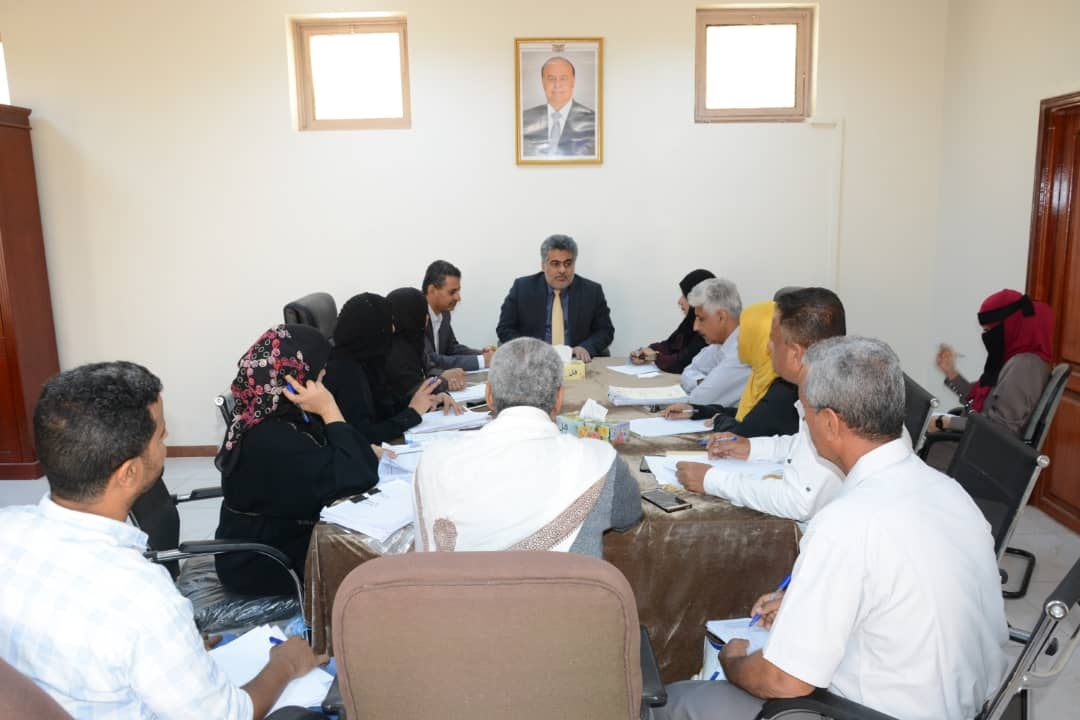 اجتماع بعدن برئاسة د. باصهيب يناقش مستوى تنفيذ مشاريع المنظمات الدولية بمحافظات الجمهورية
