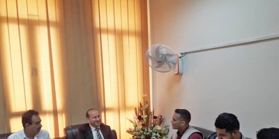 وزير التخطيط والتعاون الدولي يلتقي منظمة العون المباشر الكويتية ومؤسسة وجود للأمن الانساني