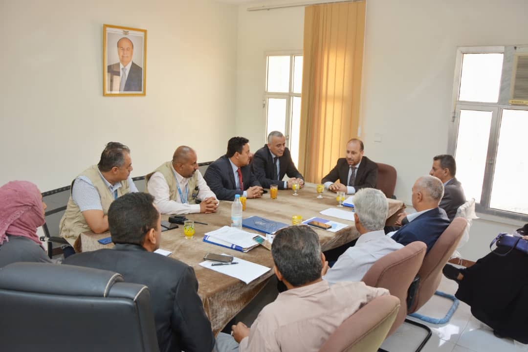  وزير التخطيط يبحث مع "اليونبس" دعم المشاريع الخدمية في اليمن 