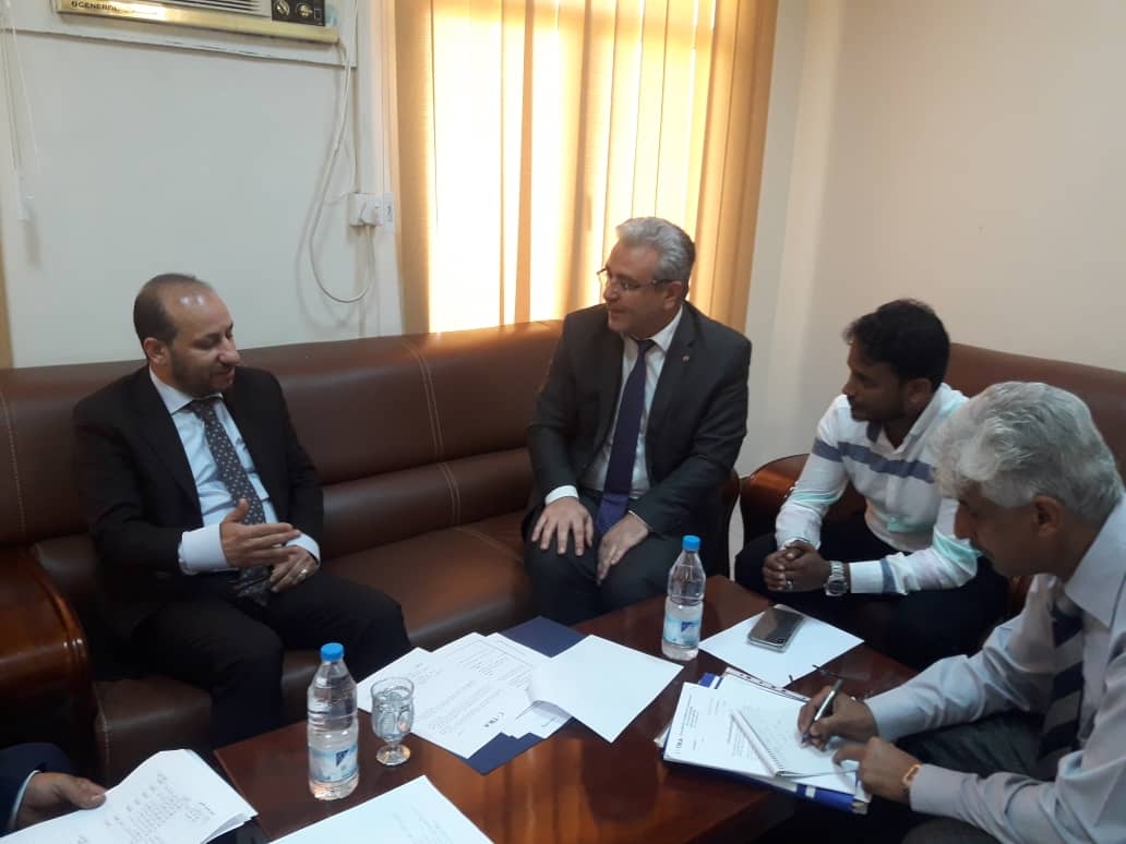  الوزير العوج يستعرض مع وكالة تيكا التركية خططها للعام الجاري 2020 
