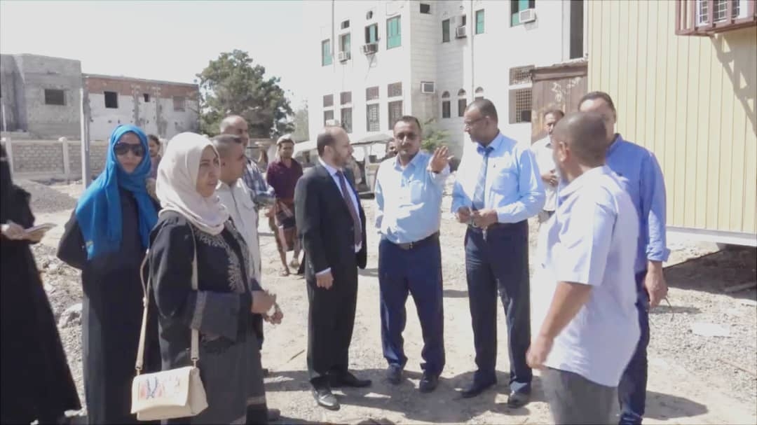 العوج يوجه باستكمال كافة الترتيبات المتعلقة بالمرحلة الأولى من مشروع إعادة تأهيل مستشفى عدن ومركز القلب