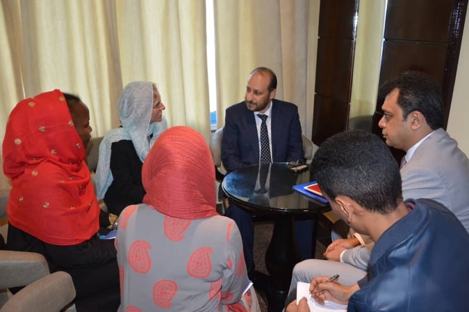  وزير التخطيط يبحث تعزيز التعاون مع رئيسة بعثة المنظمة الدولية للهجرة 