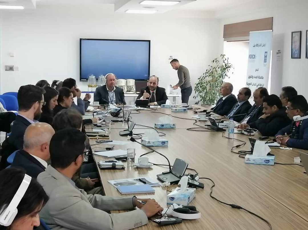  وزير التخطيط يترأس اجتماعا مشتركا للوفد الحكومي والمانحين الدوليين في الأردن 