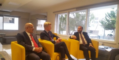  وزير التخطيط يناقش مع بعثة الاتحاد الاوروبي البرامج و المشاريع التنموية المقدمة لبلادنا 