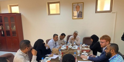 وكيل مساعد وزارة التخطيط يجتمع بمنطمة الهجرة الدولية والوحدة التنفيذية للنازحين لمناقشة اوضاع النازحين  بسبب الحرب والكوارث الطبيعية