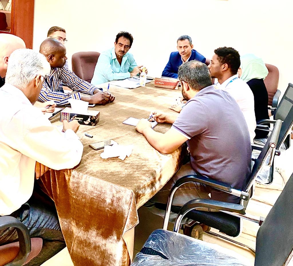 وكيل مساعد وزارة التخطيط  يجتمع مع الاوتشا  بحضور ممثلي عن المنظمات الدولية غير الحكومية