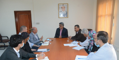  نائب وزير التخطيط يبحث مع الأمم المتحدة دعمها لمينائي عدن والمكلا الإستراتيجيين 