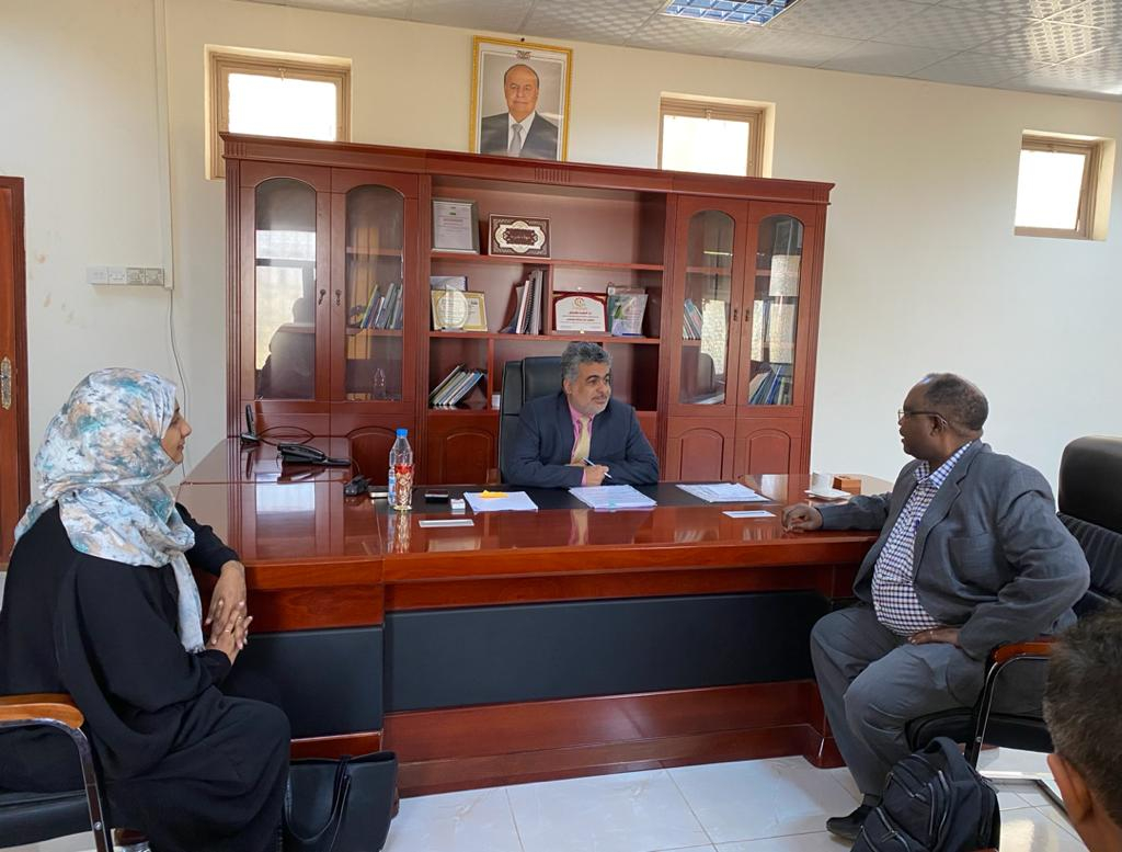  نائب وزير التخطيط يناقش تنفيذ مشاريع منظمتي ادرا واللوثرية خلال عام 2021م 
