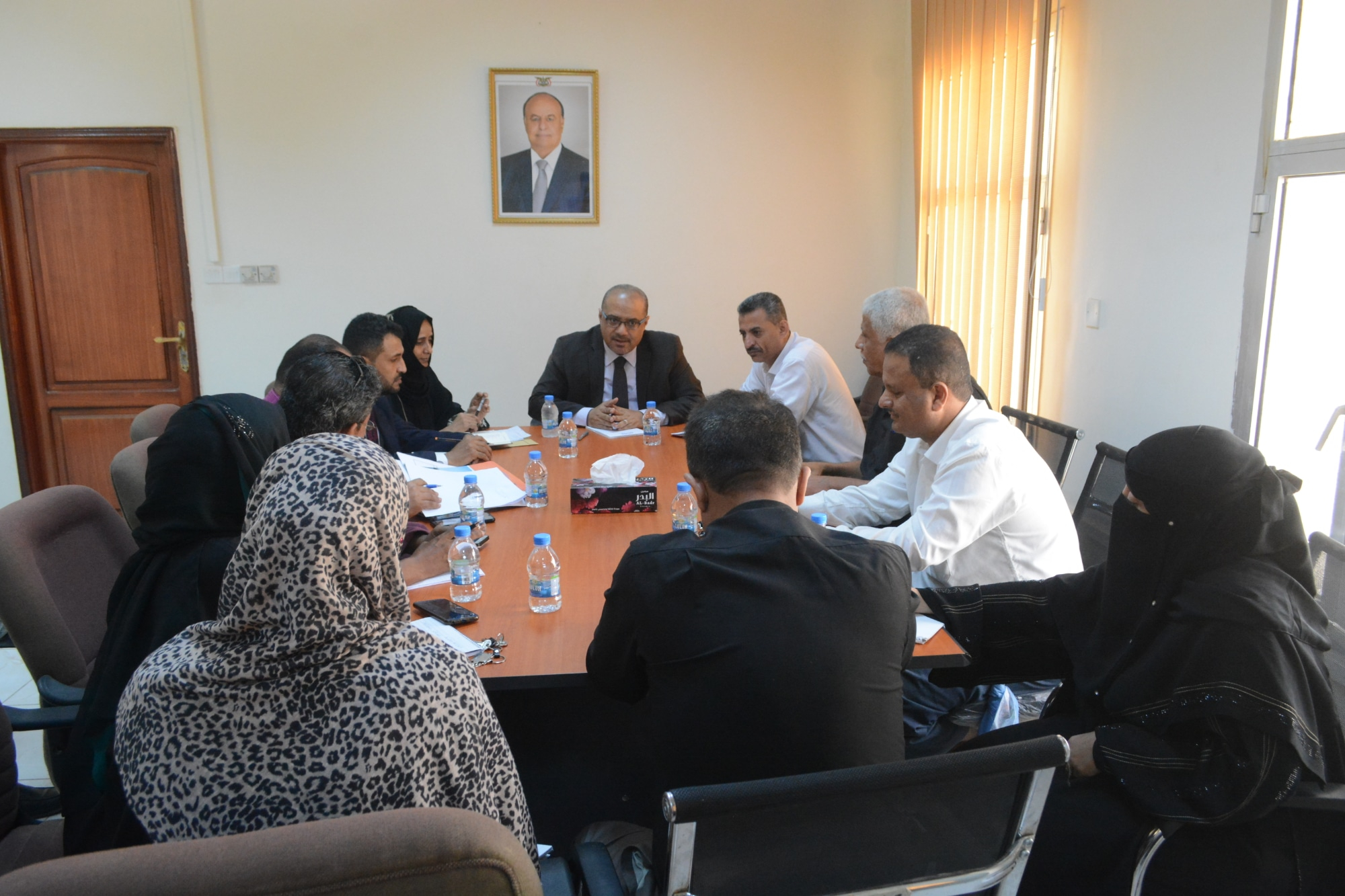  وزير التخطيط يشدد على تكاتف الجهود لمواجهة التحديات والنهوض بعمل الوزارة 