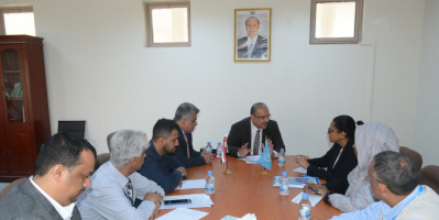  وزير التخطيط يبحث مع نائب ممثل البرنامج الإنمائي التعاون المشترك لتطوير برامج التنمية 