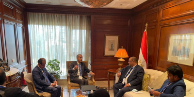  وزيرا التخطيط والأشغال يبحثان مع الممثل الإقليمي للبرنامج الأممي للمستوطنات البشرية تدخلات البرنامج في اليمن 