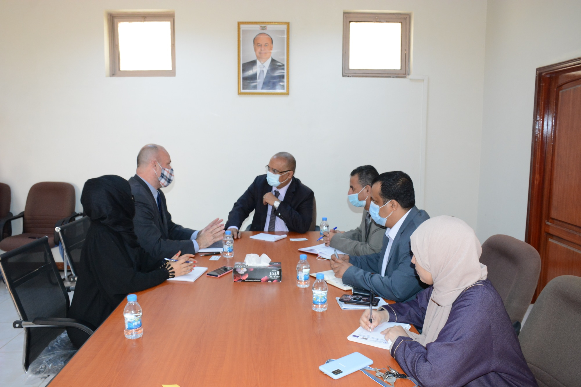  وزير التخطيط يبحث مع الأوتشا مقترحات تنفيذ الخطة الإنسانية