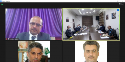 وزير التخطيط يبحث اليات التنسيق والرقابة على المشاريع مع المدير الإقليمي لليونيسف للشرق الأوسط وشمال أفريقيا