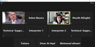 وزير التخطيط و التعاون الدولي يناقش  مع البنك الدولي مقترح انشاء الصندوق الائتماني متعدد المانحين لإعادة الإعمار و التعافي