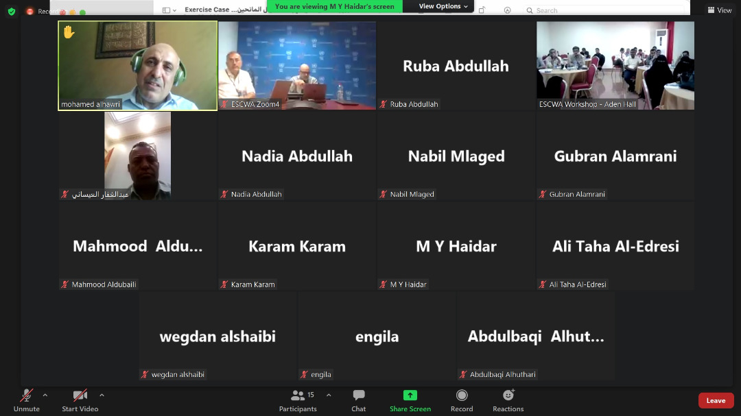  وزارة التخطيط تدشن برنامج بناء القدرات التخطيطية بالتعاون مع الاسكوا