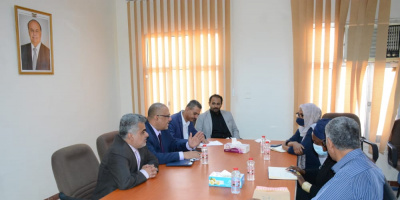  وزير التخطيط يبحث مع برنامج الأغذية العالمي والصحة العالمية تعزيز التعاون المشترك