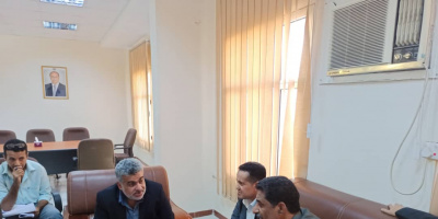  نائب وزير التخطيط يناقش إمكانية تمويل تنفيذ مشاريع خدمية في لحج