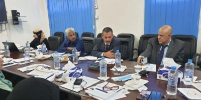 وكيل وزارة التخطيط منصور زيد  يشارك احتماع مجلس ادارة مشروع المرونة المؤسسية في العاصمة عدن والممول من الاتحاد الاوربي