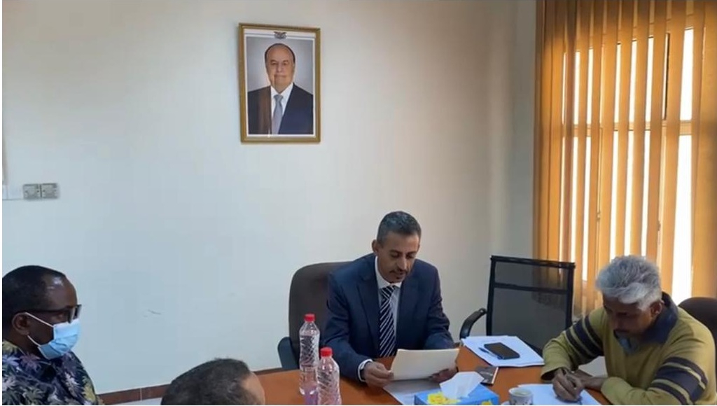 وكيل وزارة التخطيط منصور زيد يترأس اجتماع مع اليونسف بشأن المسح العنقودي ميكس