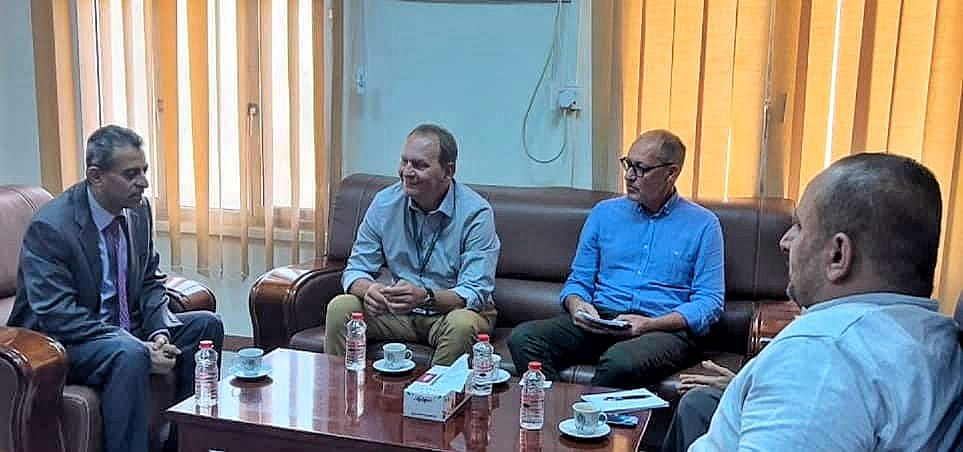  زيد يبحث مع منظمة ادرا تدخلاتها بالمجالات الصحية والاجتماعية