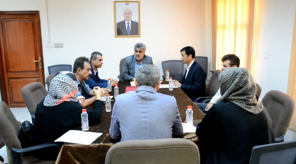  نائب وزير التخطيط يبحث مع مدراء وممثلي منظمات دولية تدخلاتها في اليمن