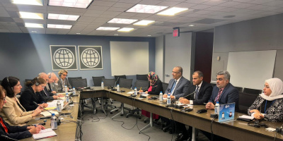  وزير التخطيط يبحث مع البنك الدولي تعزيز صمود البنية التحتية والأمن الغذائي