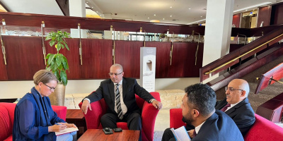  وزير التخطيط يناقش المشاريع والبرامج الممولة من الاتحاد الاوروبي في اليمن