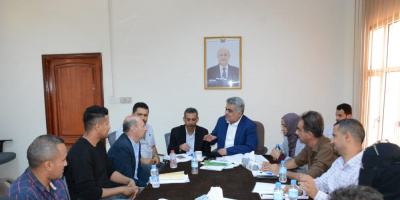  اجتماع برئاسة باصهيب يناقش تقييم أداء وزارة التخطيط والمشاريع المنجزة في 2022م