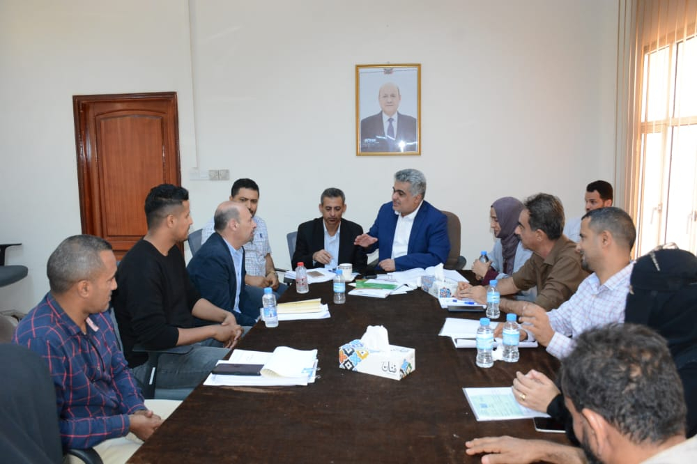  اجتماع برئاسة باصهيب يناقش تقييم أداء وزارة التخطيط والمشاريع المنجزة في 2022م
