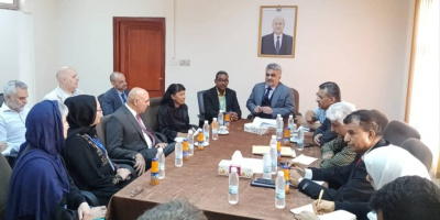  نائب وزير التخطيط يبحث مع وفد أممي تعزيز الشراكة الإنسانية والتنموية