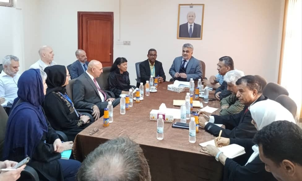  نائب وزير التخطيط يبحث مع وفد أممي تعزيز الشراكة الإنسانية والتنموية