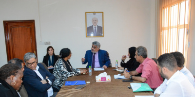  نائب وزير التخطيط يبحث مع الـ (أوتشا) قضايا المساعدات الإنسانية والأمن الغذائي