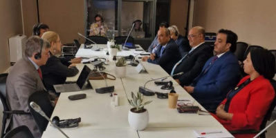  وزراء التخطيط والمالية والكهرباء يبحثون مع مؤسسة التمويل الدولية الاستثمار بمجالات الطاقة والاتصالات